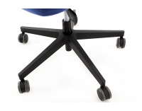 Kancelárska stolička s podrúčkami Cupra BS HD - hnedá / čierna