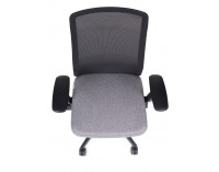 Kancelárska stolička s podrúčkami Cupra BS - sivá (Medley 05) / čierna
