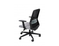 Kancelárska stolička s podrúčkami Cupra BS - sivá (Medley 05) / čierna