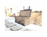 Záhradná truhlica Dagon - hnedá