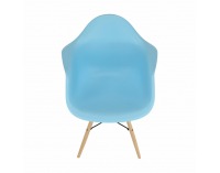 Jedálenská stolička Damen 2 New - buk / modrá