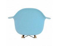 Jedálenská stolička Damen New - modrá / buk