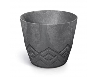 Plastový kvetináč DARE120E425U 11,9 cm - marengo