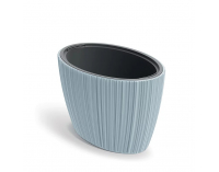 Plastový kvetináč DBOE600443U 59,5 cm - svetlosivá