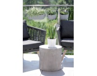 Plastový balkónový kvetináč DDEZ200 19,4 cm - sivý kameň