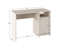 PC stôl Dede - kašmír