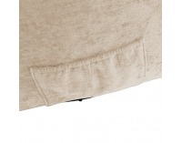 Otočné hojdacie kreslo Delmor - béžová