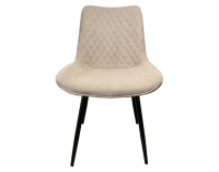 Jedálenská stolička Delora - svetlohnedá / čierna 