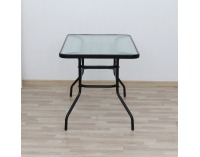 Záhradný stôl Demat - čierna