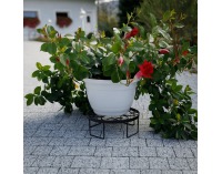 Podstavec pod kvetináč Dembel - čierna