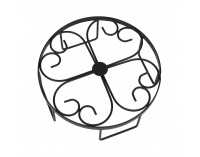 Podstavec pod kvetináč Dembel - čierna