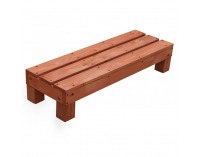 Drevená terasa Demis 270x90x81 cm - hnedá