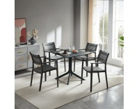 Záhradný stôl Denton New - čierna