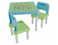 Detský set Balto 1+2 - modrá / zelená / biela