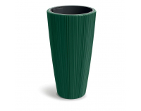 Plastový kvetináč DHOR4002411U 39 cm - tmavozelená