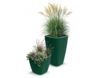 Plastový kvetináč DHOS3002411U 29 cm - tmavozelená