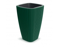 Plastový kvetináč DHOS4002411U 39 cm - tmavozelená