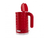 Rýchlovarná kanvica Diamond Typ 1 1,7 l - červená / strieborná