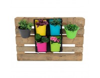 Balkónový kvetináč Digal - sivá