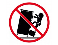 Detská modulárna skrinka Dinos - biela / detský vzor