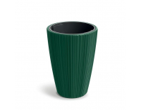 Plastový kvetináč DMOR4002411U 39 cm - tmavozelená