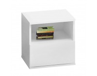 Nočný stolík Doli - biela