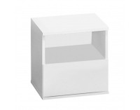 Nočný stolík Doli - biela