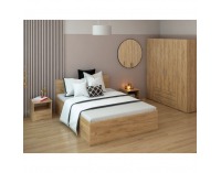 Nočný stolík Doli - dub artisan