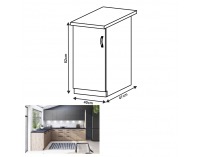 Dolná kuchynská skrinka Langen D40 L - dub artisan