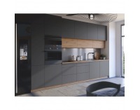 Dolná kuchynská skrinka Langen D40 L - dub artisan / sivá