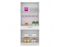 Štvordverový kredenc Domis New - biela 