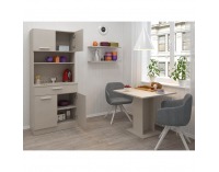 Štvordverový kredenc Domis New - kašmír