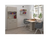 Štvordverový kredenc Domis New - kašmír