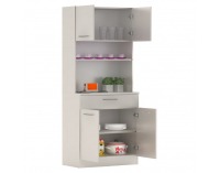 Štvordverový kredenc Domis New - kašmír