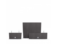 Plastový balkónový kvetináč DRC400W 39,5 cm - mocca