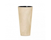 Plastový kvetináč DTUS200E 20 cm - slonovinová