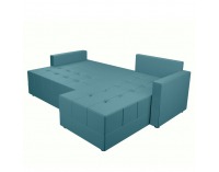 Rohová sedačka s rozkladom Duan Roh L/P - petrolejová
