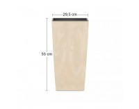 Plastový kvetináč DURS300E 30 cm - slonovinová