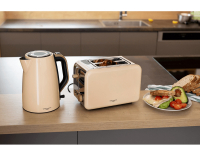 Hriankovač Dustin - béžová / vzor drevo