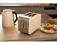 Hriankovač Dustin - béžová / vzor drevo