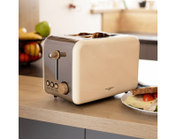 Hriankovač Dustin - béžová / vzor drevo