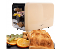 Hriankovač Dustin - béžová / vzor drevo