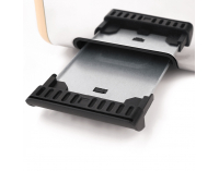 Hriankovač Dustin - béžová / vzor drevo