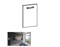 Dvierka na umývačku Langen 44x71,3 cm - sivá matná