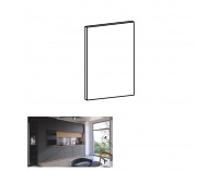 Dvierka na umývačku Langen 59,6x57 cm - sivá matná