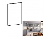 Dvierka na umývačku Layla 44,6x57 cm - sivá matná