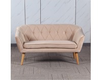 Dvojsedačka Nosel - béžová / prírodná