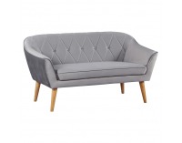 Dvojsedačka Nosel - sivá / prírodná