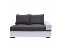 Dvojsedačka Oregon 08 - sivá / biela