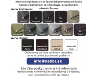 Dvojsedačka Oregon 08 - sivá / biela